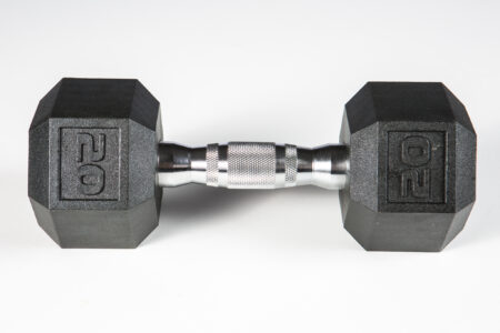 20 lb. YORK Premium PVC Hex Dumbbells