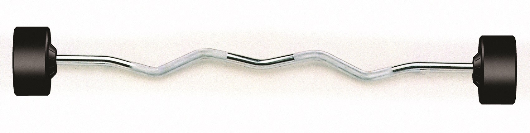 70 lb YORK Rubber Fixed Pro Curl Barbell