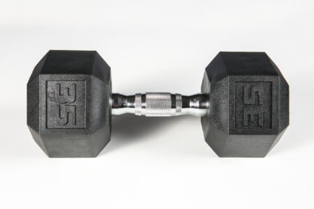 35 lb. YORK Premium PVC Hex Dumbbells