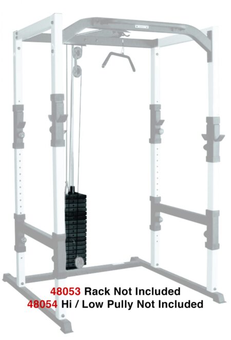 200 lb Weight Stack Conversion Kit for Power Cage and Lat Machine