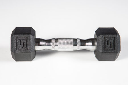 5 lb. YORK Premium PVC Hex Dumbbells