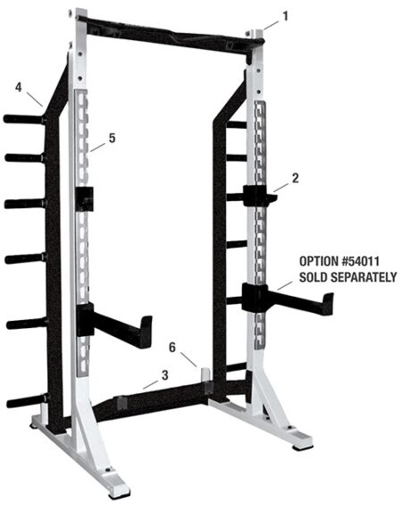 ST HALF RACK - SILVER