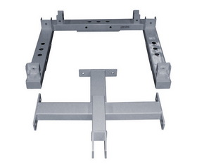 ST 2-Way Adjacent Connector Kit - Black (stack positioned side-by-side)