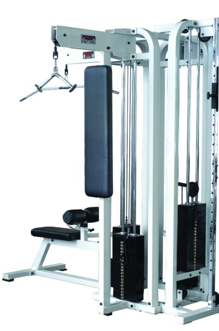 ST Tricep Station - White  200 lb weight stack