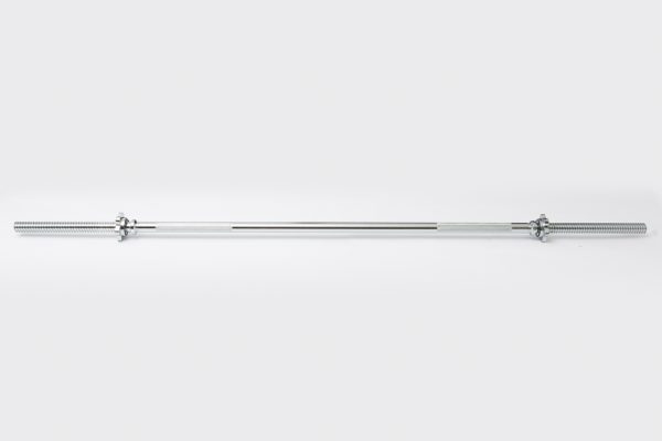 Std. 5 Ft. Chrome Spin-Lock Bar w/ Spin-Lock Collars - Image 2