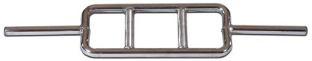 York Std Chrome Tricep Bar w/ Fixed Inner Collars