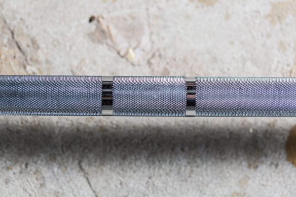 Women's 15 kg YORK Olympic Training Bar - 25 mm, Satin Chrome - Image 4