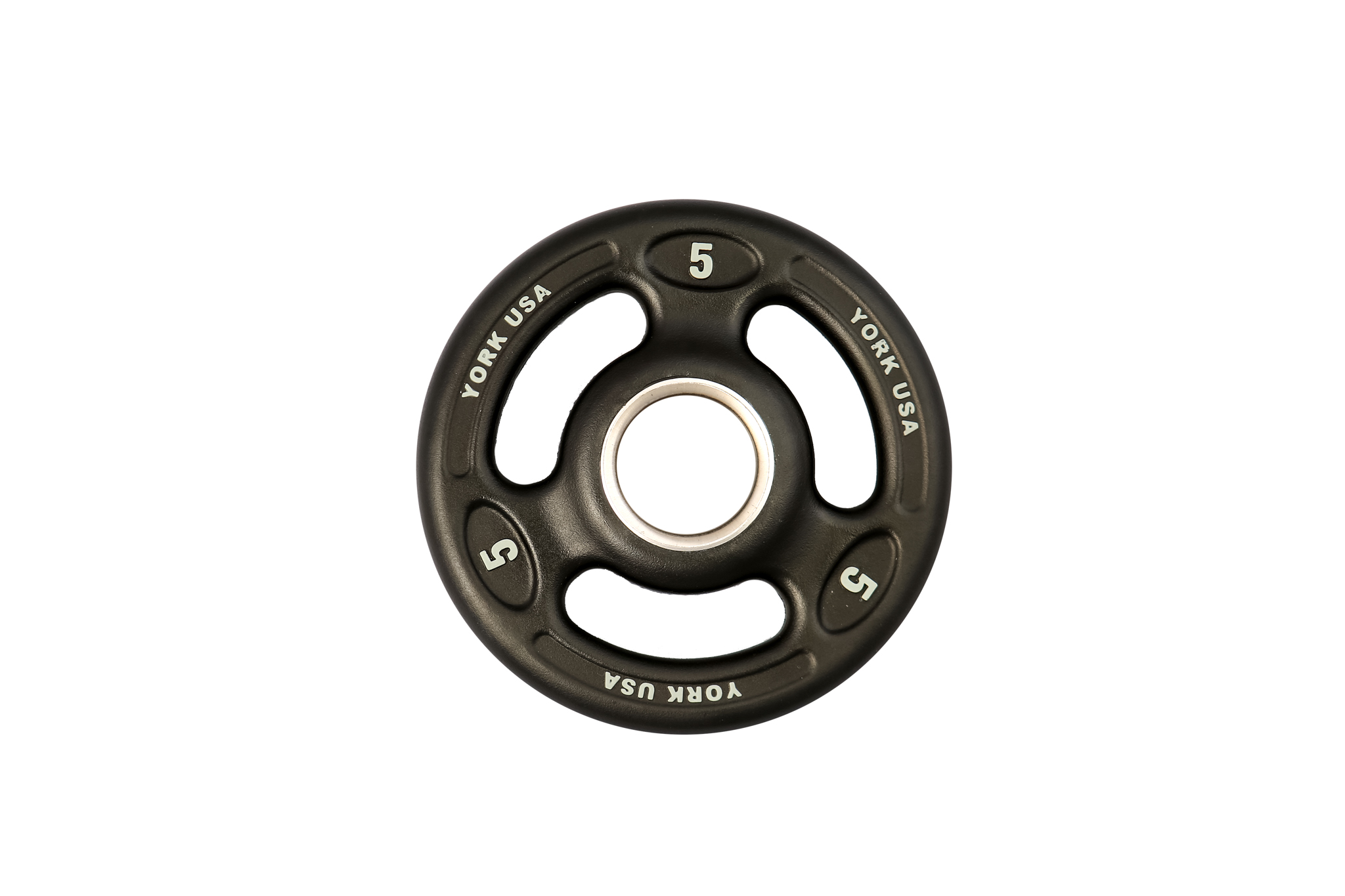 5 lb YORK "ISO-Grip" Urethane Plate - Black