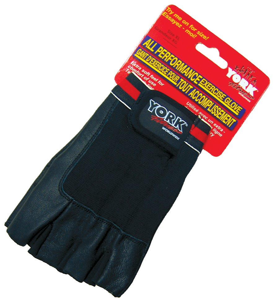 YORK All Performance Weight Lifting Glove- Medium