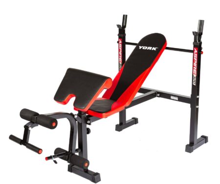 YORK Aspire 320 Multi Purpose Bench/Incline to Flat Position with Arm Curl/Leg Curl