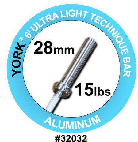 Int'l. "Ultra-Lite" 6' Aluminum Bar - 150 lb Test - 28 mm