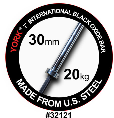 7'  North American Black Oxide Bar 1500 lb Test - 30 mm