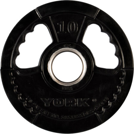 10 lb. G2 Dual Grip Thin Line Rubber Encased Olympic Plate