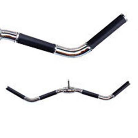 28" Revolving Curl Bar with Urethane Grips