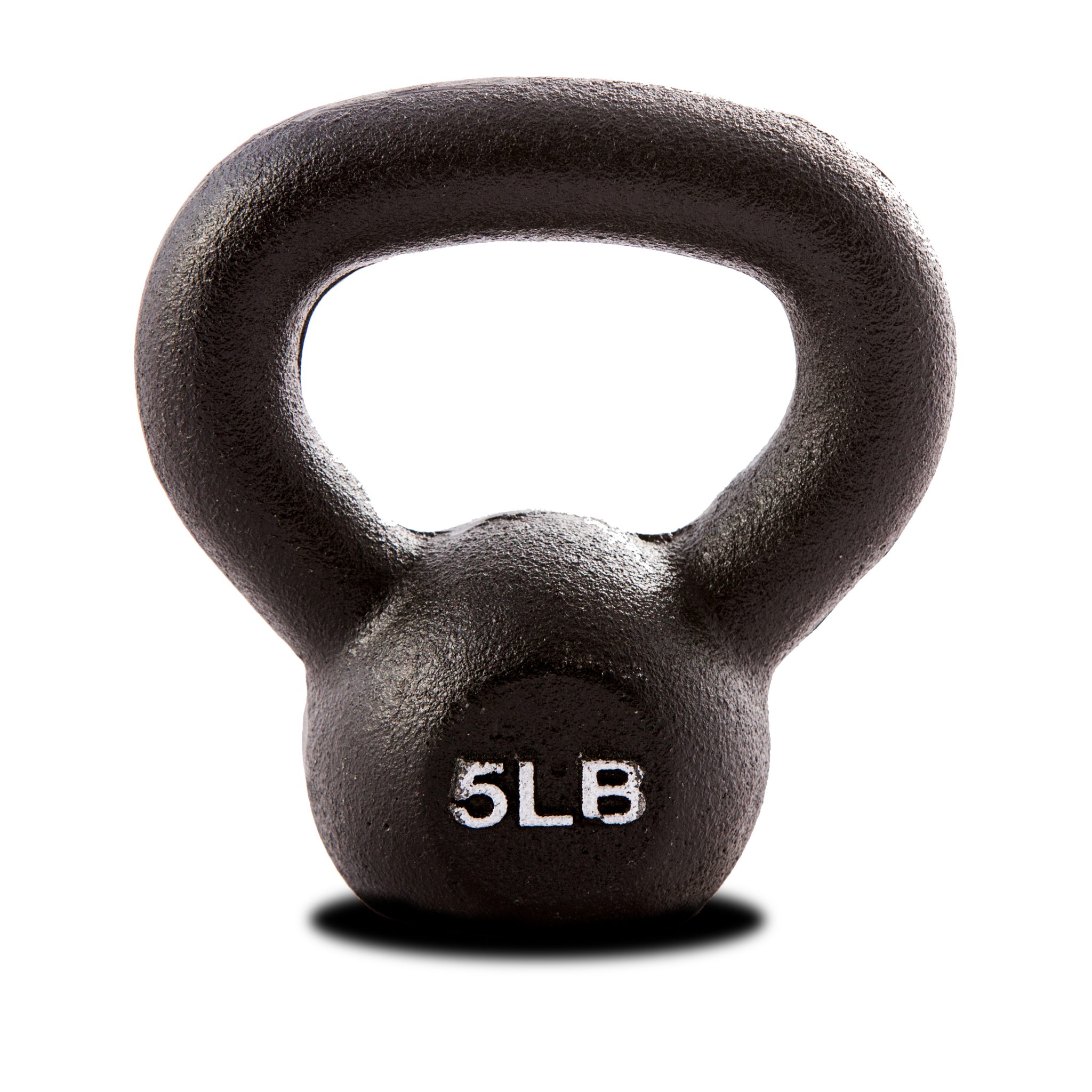 5 lb. Single Kettlebell - Black