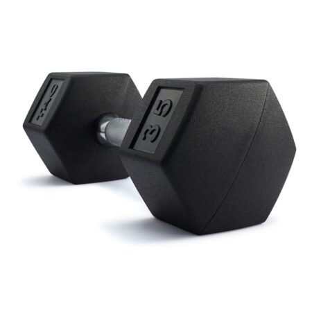 TAG HEX RUBBER DUMBBELL (Comes in Pairs)