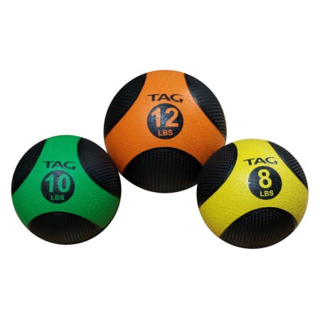 TAG Deluxe Medicine Ball Set with Rack