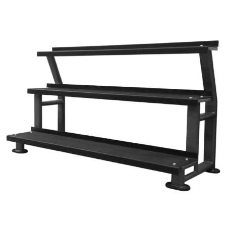 3-Tier Kettle Bell Rack - BLACK