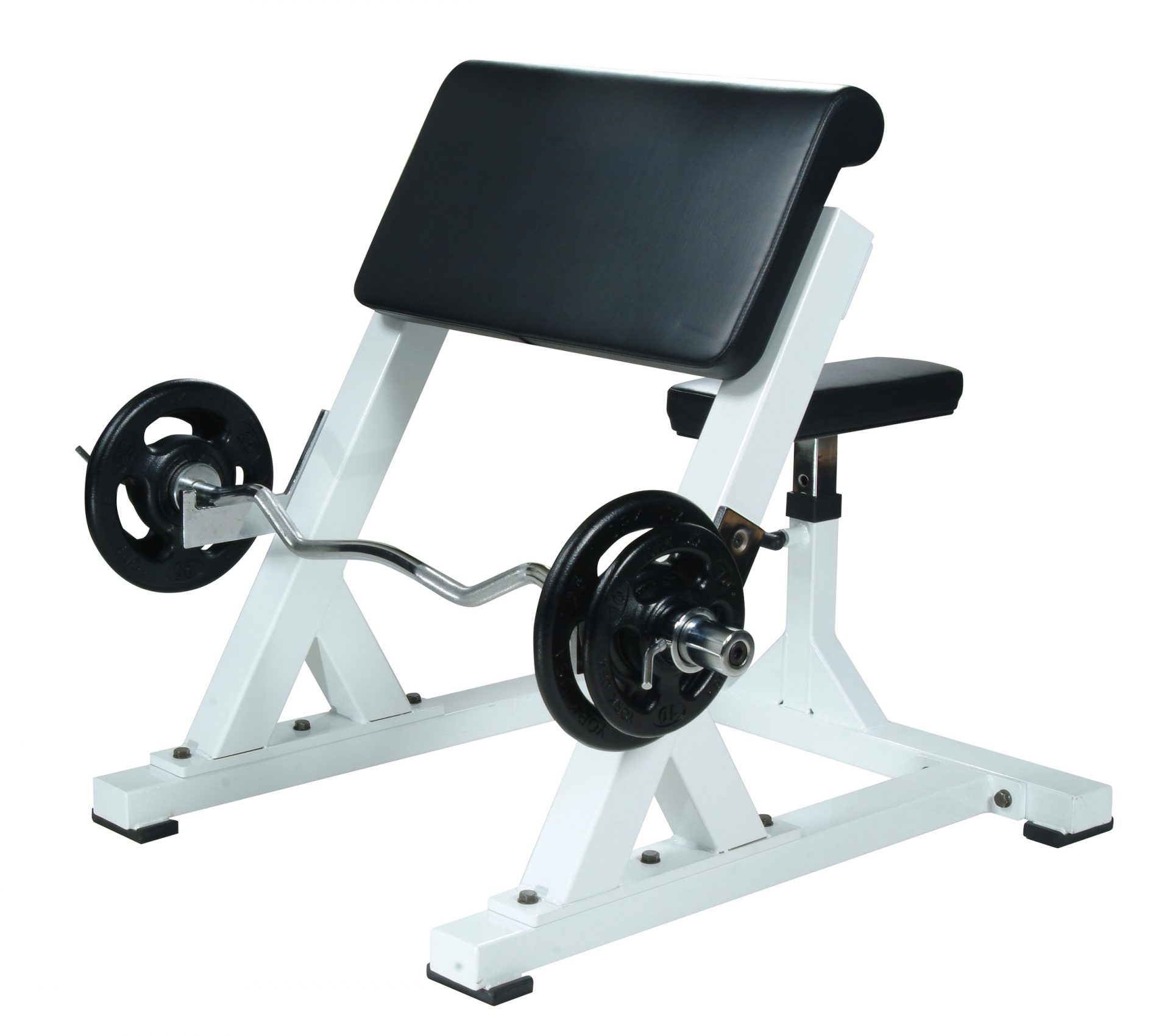 ST Preacher Curl - White