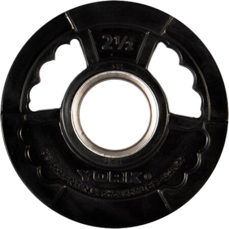 2.5 lb. G2 Dual Grip Thin Line Rubber Encased Olympic Plate