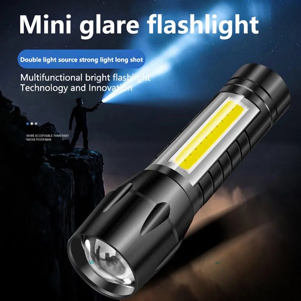 Mini Waterproof LED Flashlight - Image 3
