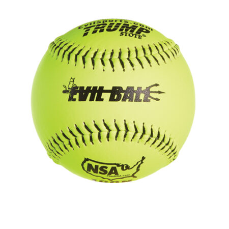 Evil Sports Trump 12" NSA Icon Leather Slowpitch Softball - One Dozen