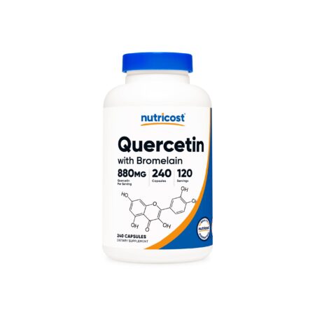 Quercetin with Bromelain Capsules (880 MG) (240 Capsules)