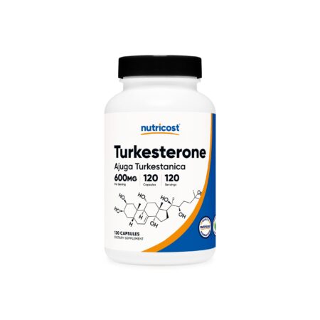 Turkesterone Capsules (600 MG) (120 Capsules)