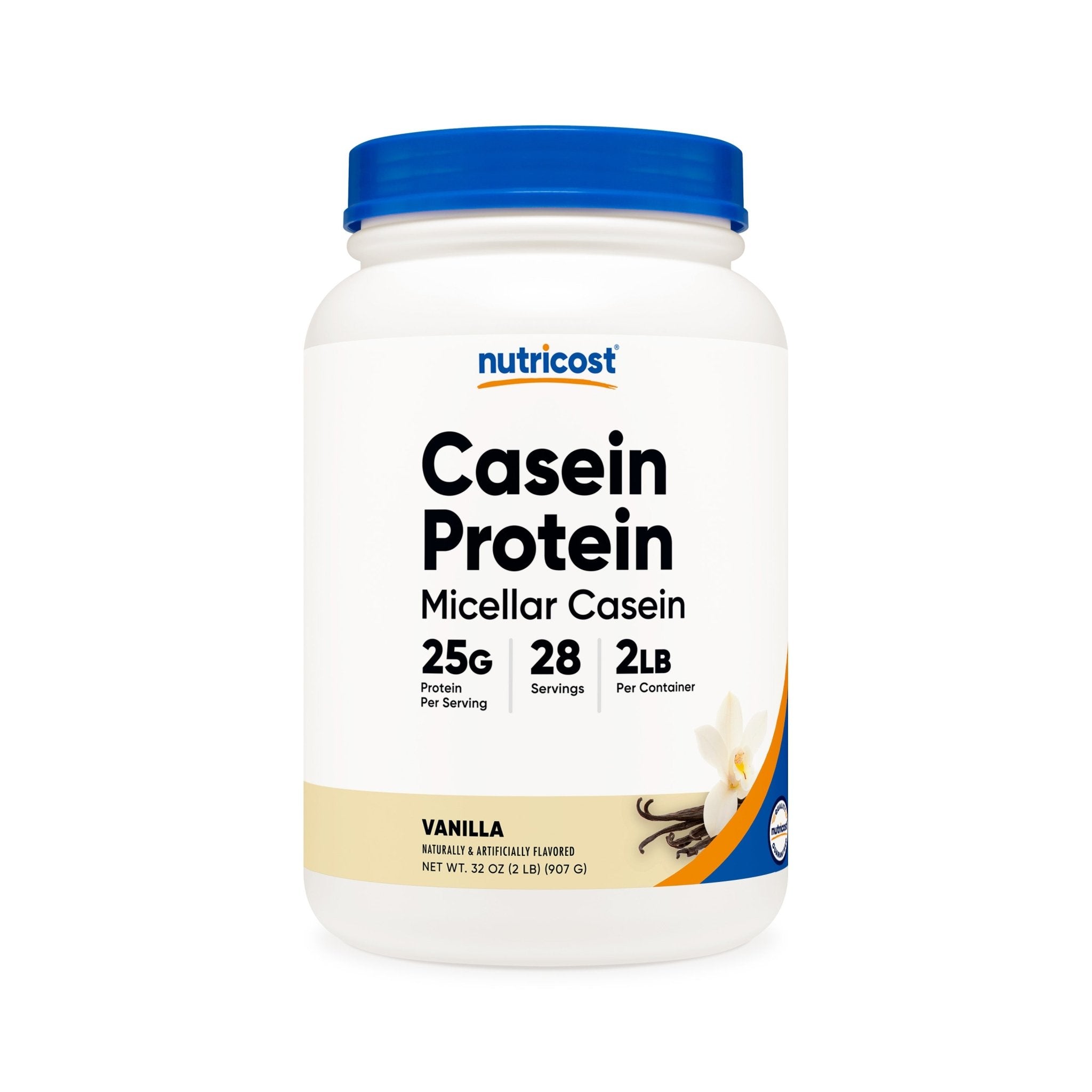 Casein Protein Powder Vanilla (2 LB)
