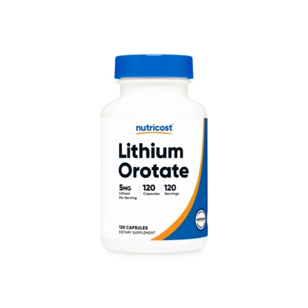 Lithium Orotate Capsules (5 MG) (120 Capsules)