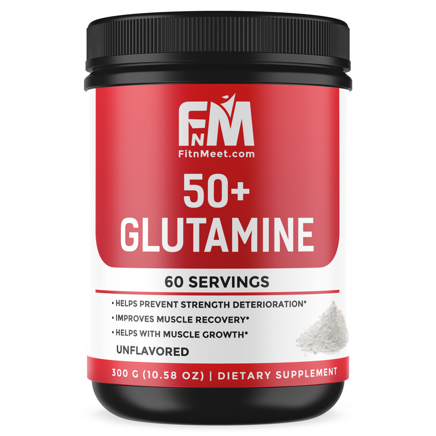 50+ Glutamine Powder 300mg