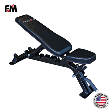 FitnMeet Pro ClubLine SFID325 Adjustable Bench – Heavy-Duty Gym Bench, 1,000 lb Capacity