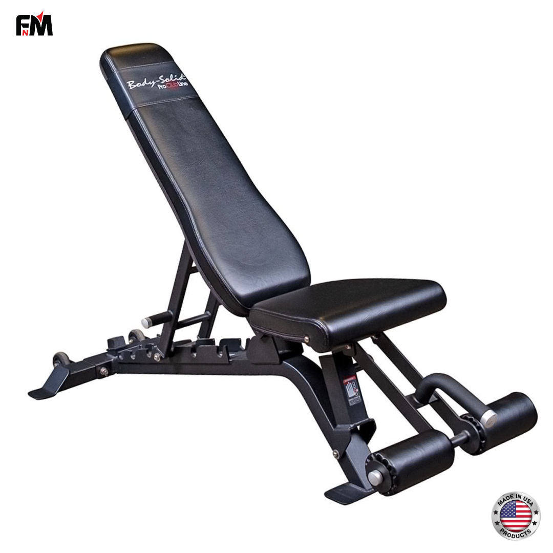 FitnMeet Pro ClubLine SFID425 Adjustable Bench – Heavy-Duty Gym Bench, 1,000 lb Capacity
