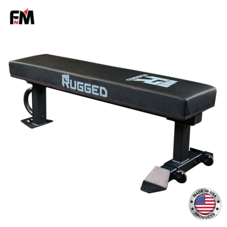 FitnMeet Rugged XL Flat Bench – Heavy-Duty Strength & Fitness Bench, 1,500 lb Capacity