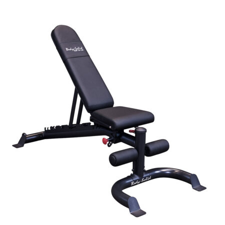 FitnMeet Body-Solid GFID100B Adjustable Weight Bench | Home Gym & Exercise Bench