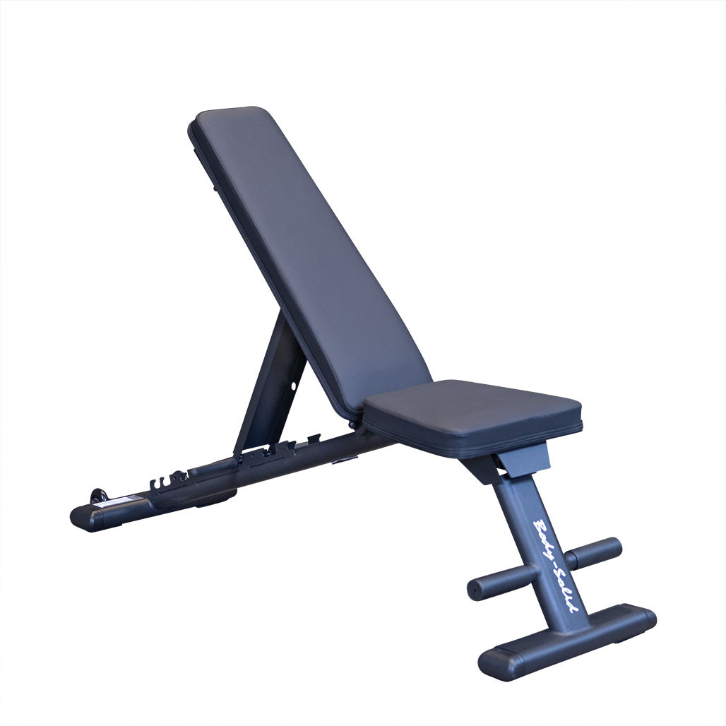 FitnMeet Body-Solid GFID225B Folding Weight Bench | Adjustable Exercise Bench