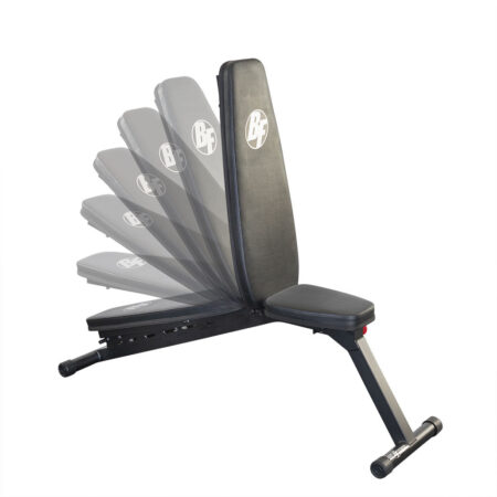 FitnMeet 6-Position Adjustable Weight Bench – Fully Assembled Flat, Incline & Decline Home Gym Bench