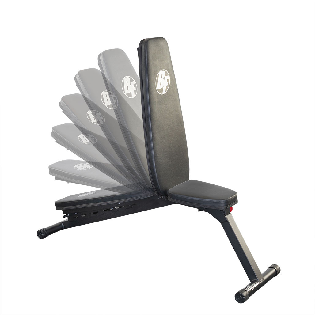 FitnMeet 6-Position Adjustable Weight Bench – Fully Assembled Flat, Incline & Decline Home Gym Bench