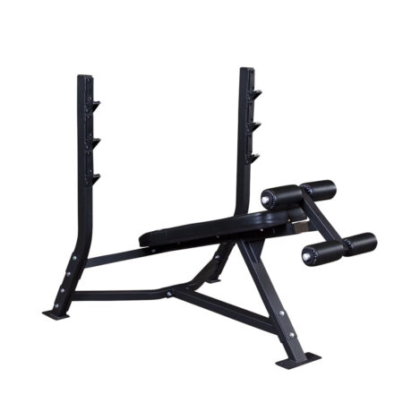FitnMeet Pro Clubline Olympic Decline Bench – Heavy-Duty Decline & Bench Press Strength Training Bench