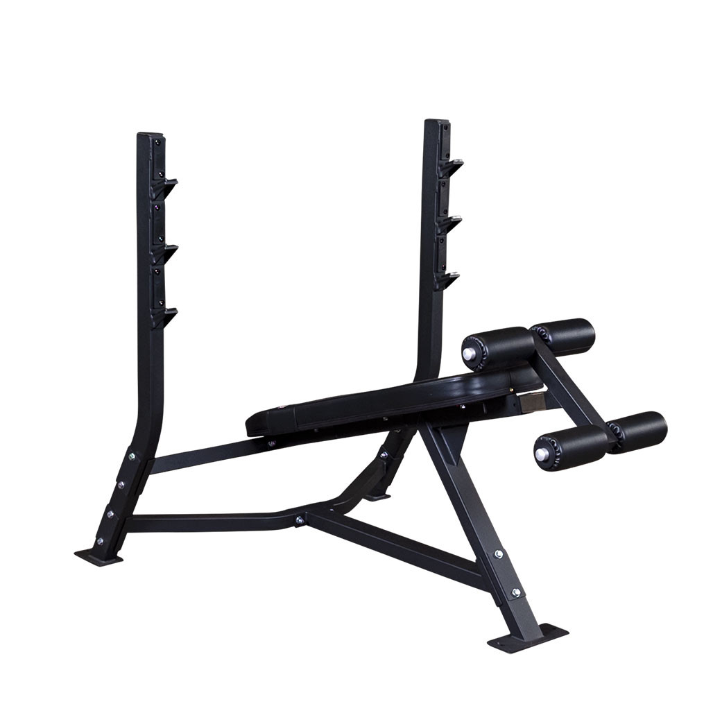 FitnMeet Pro Clubline Olympic Decline Bench – Heavy-Duty Decline & Bench Press Strength Training Bench