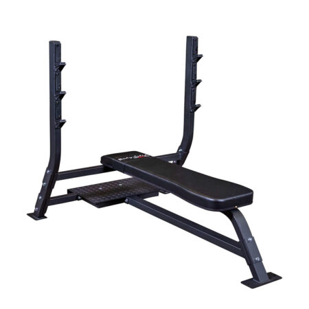 FitnMeet Pro Clubline Olympic Flat Bench – Heavy-Duty Bench Press & Strength Training Bench