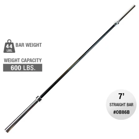 Body-Solid Black Olympic 7 Foot Bar