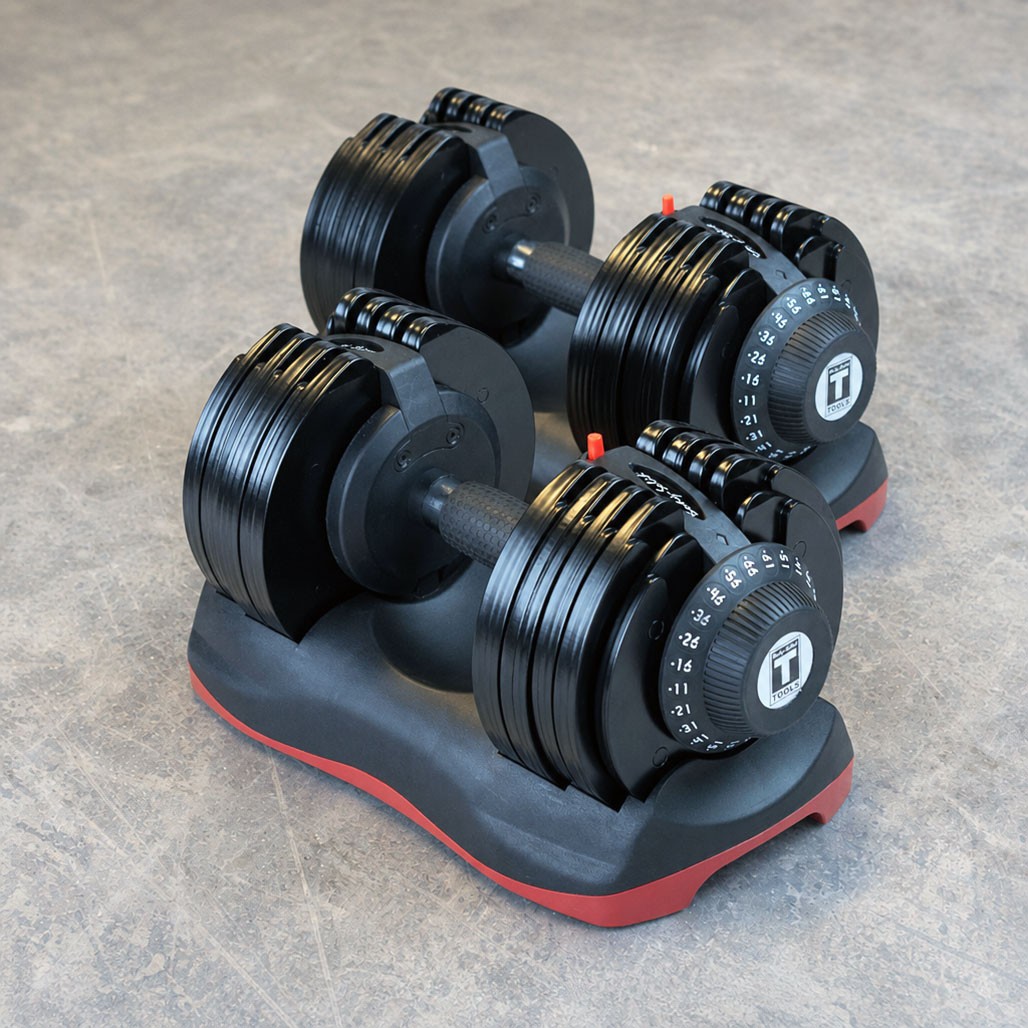 Body-Solid Tools Adjustable Dumbbells