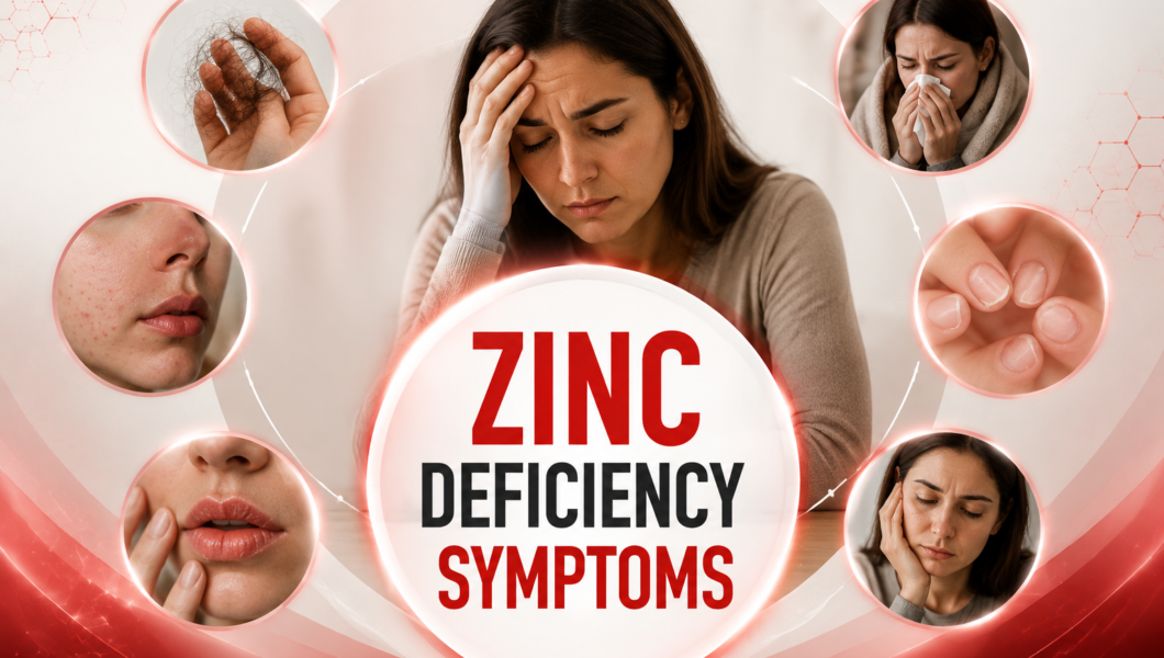 Zinc Deficiency Symptoms