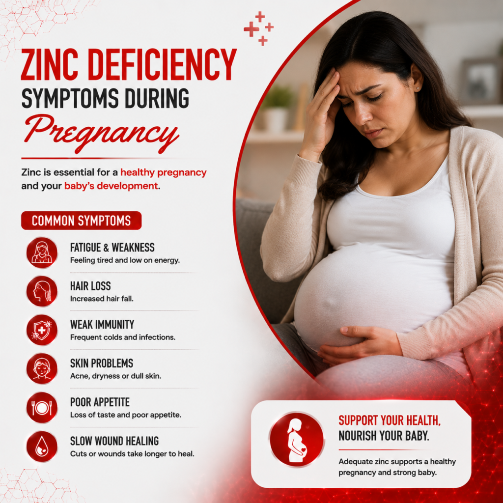 Zinc Deficiency Symptoms