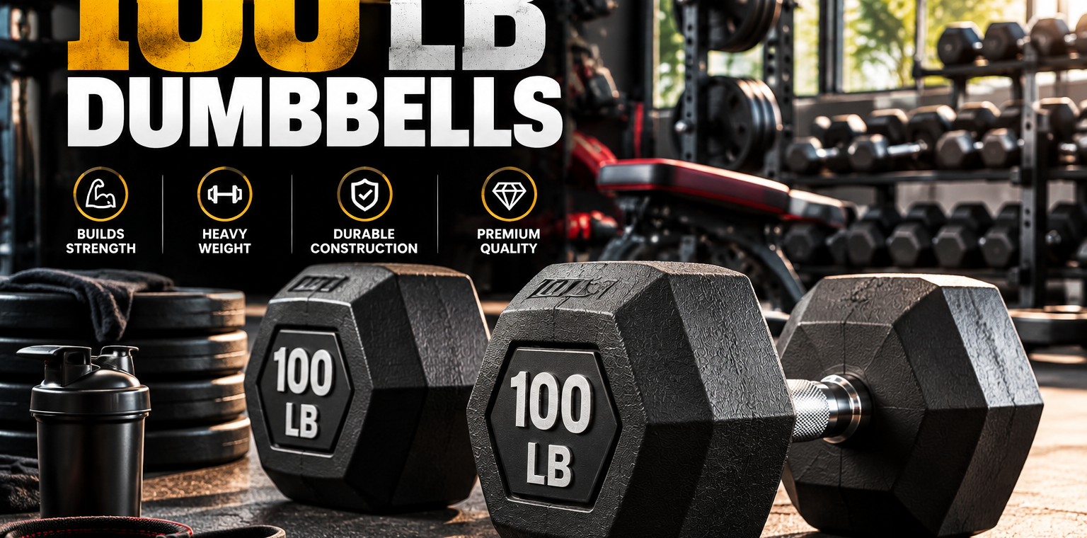 Dumbbells buying guide: rubber hex dumbbells for home gym training