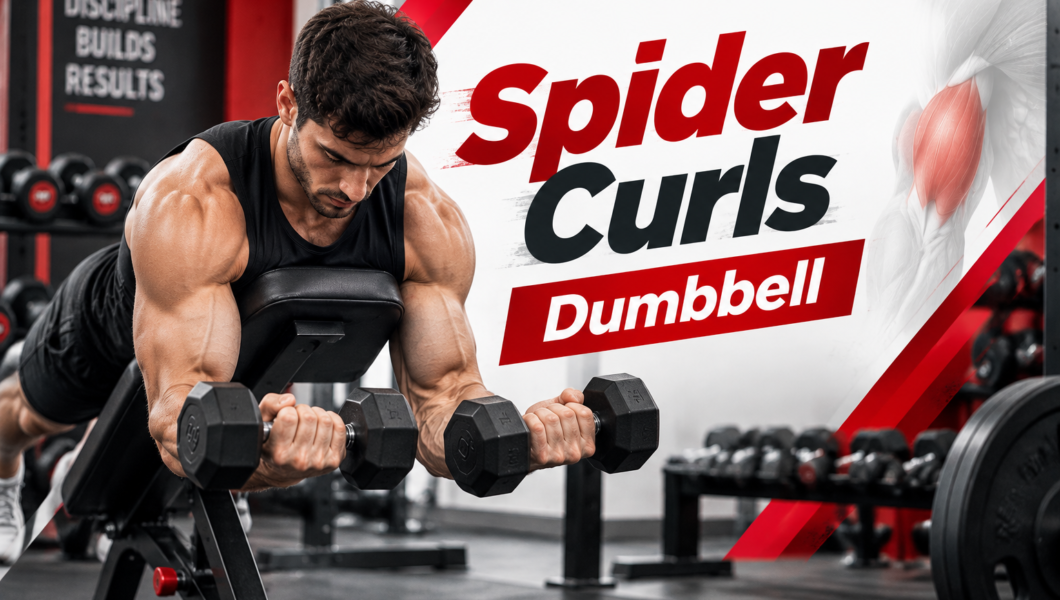 Spider Curls Dumbbell
