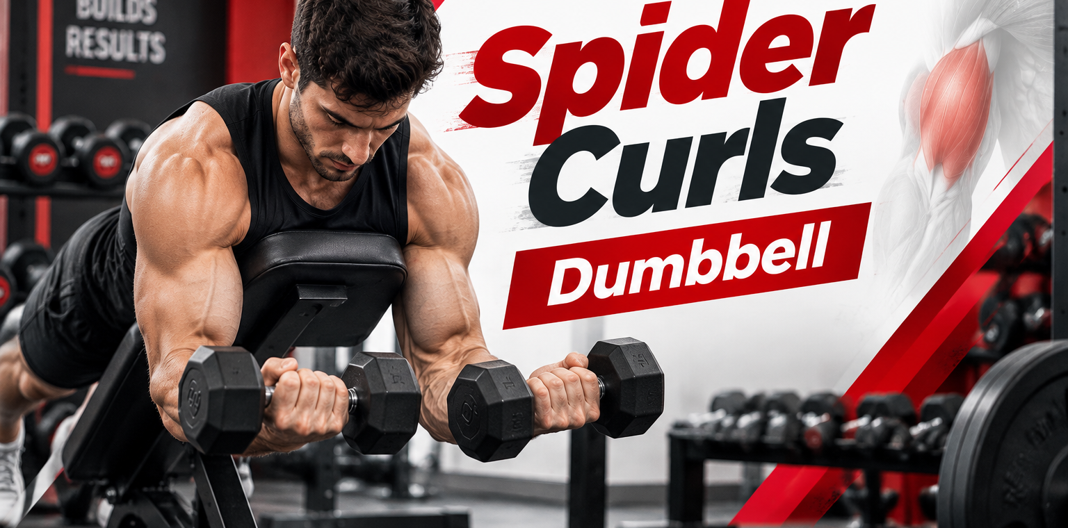 Spider Curls Dumbbell