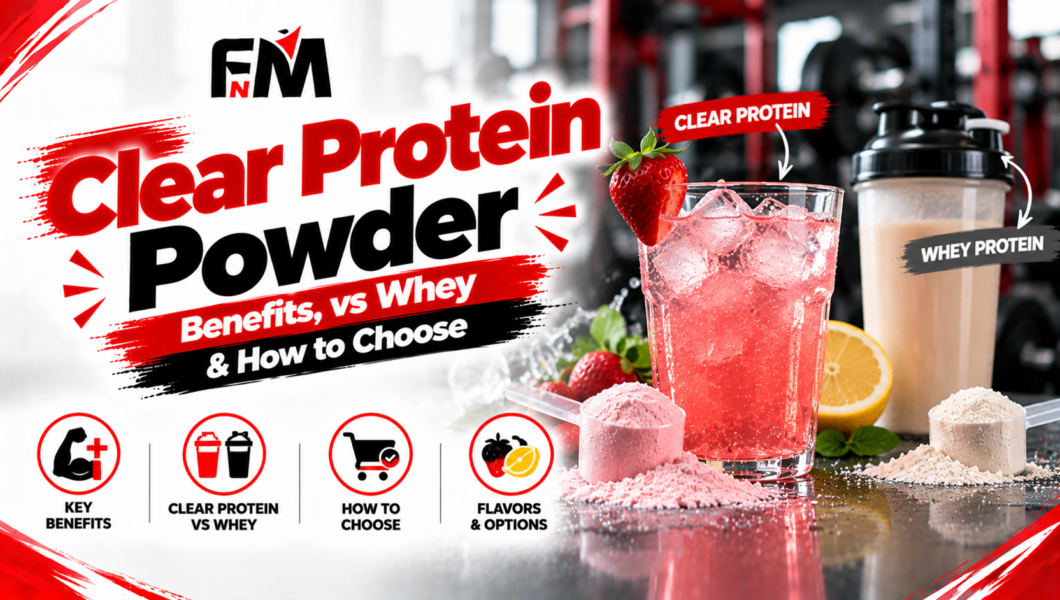clear protein powder
