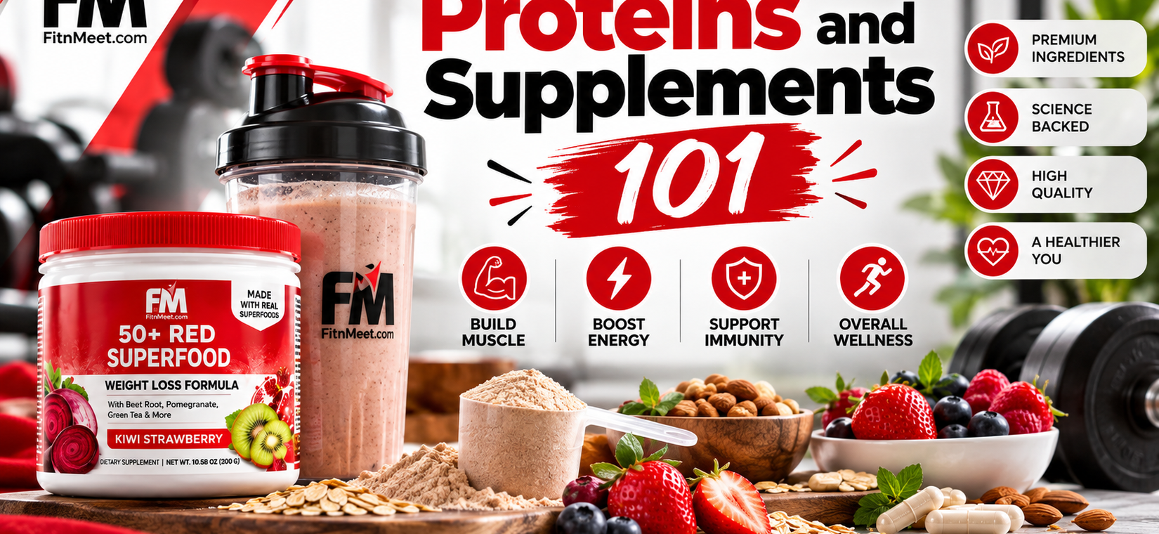 Proteins and Supplements 101